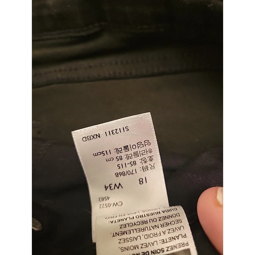 Levi‎ Strauss Signature Women's 18 / W34 Pull On Super Skinny Jeans BLACK